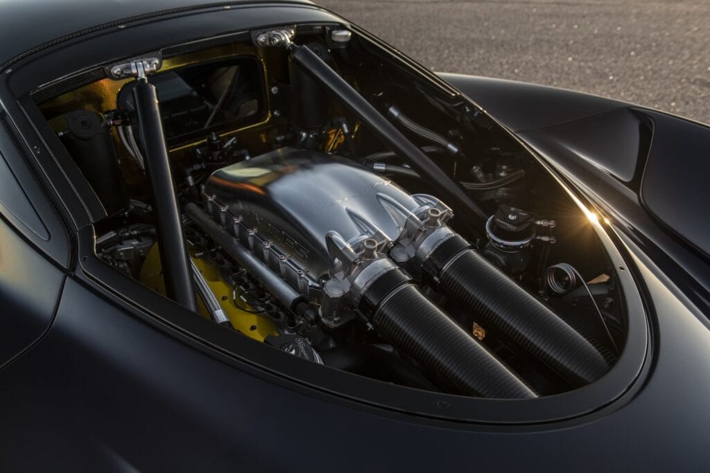 Hennessey Venom F5 นวัตกรรมการออกแบบ: สู่ความคล่องตัวสูงสุด