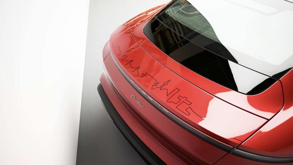 Taycan Turbo K-Edition ดีไซน์ที่เป็นเอกลักษณ์ สะท้อนวัฒนธรรมเกาหลี