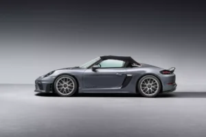 Center-Locking ของ Porsche ด้านข้างรถ