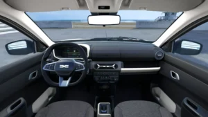 Dacia Spring ภายในตัวรถ