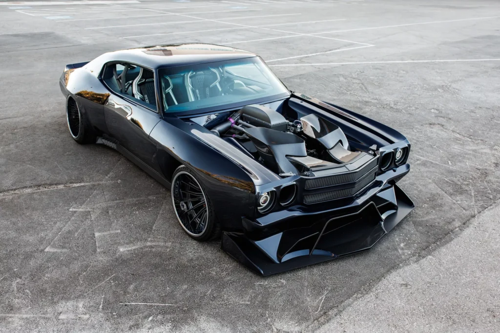 Chevy Chevelle Restomod เครื่องยนต์ V8 ทวินเทอร์โบ: พลังที่เหนือชั้น