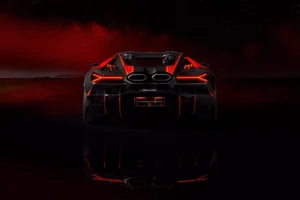 Lamborghini Revuelto One-Off ด้านหลังของตัวรถ