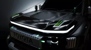 Toyota Land Cruiser Concept ฝากระโปรงของรถ