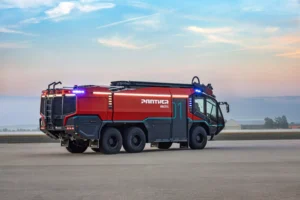 Rosenbauer Panther 6x6 Electric ข้างรถ