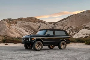 Chevy K5 Blazer ด้านข้างรถ