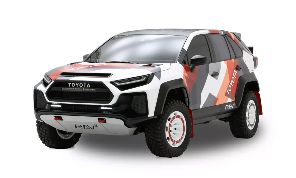 Toyota ได้เผยโฉม RAV-X Concept ที่ได้รับแรงบันดาลใจจากการแข่งขันดาการ์