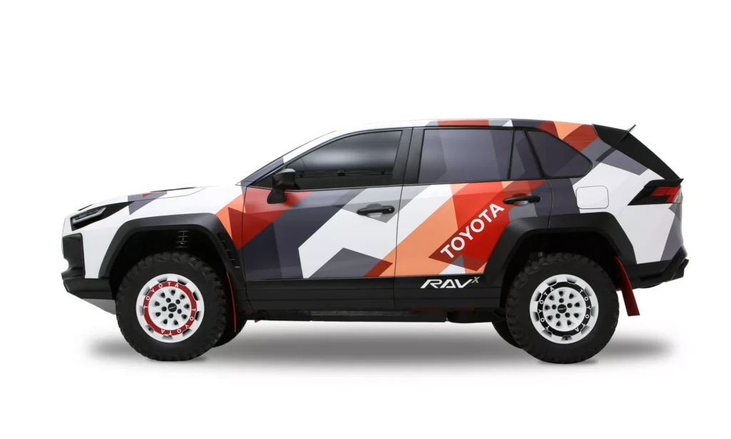 Toyota RAV-X Concept ระบบกันสะเทือนและช่วงล่างที่ออกแบบมาเพื่อการลุย