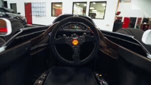 Honda และ McLaren Senna Ayrton senna's Mclaren MP4/7 มุมมองคนขับ