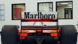 Honda และ McLaren Senna Ayrton senna's Mclaren MP4/7 ปีกรถ