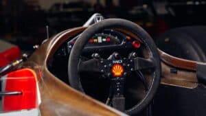 Honda และ McLaren Senna Ayrton senna's Mclaren MP4/7 พวงมาลัย