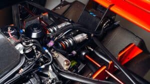 Honda และ McLaren Senna Ayrton senna's Mclaren MP4/7 โช๊คหน้า