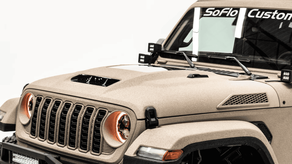 SoFlo Customs เปิดตัว J6 Jeep Pickup Truck ที่ถูกปรับแต่งอย่างพิถีพิถันเพื่อเพิ่มความโดดเด่นและสมรรถนะให้กับ Jeep